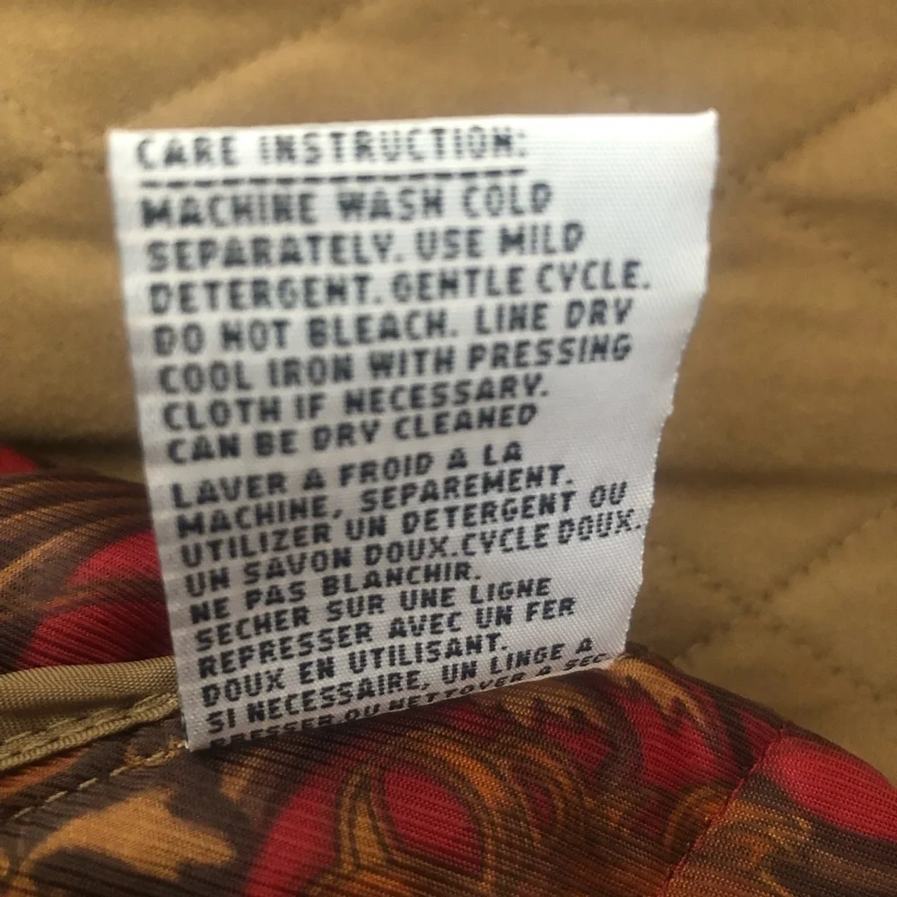 Talbots Tan Quilted Barn Jacket - Picture 10 of 12